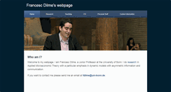 Desktop Screenshot of francescdilme.com